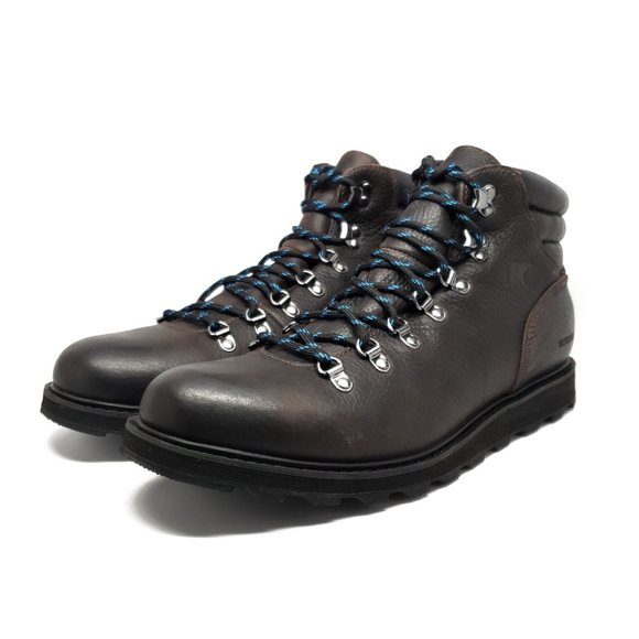 Sorel Madson Leather Hiker Boots in Tobacco - Picture 7 of 8